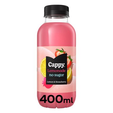 Image for product CAPPY Sok negazirani lemonade zero pink limun i jagoda 0.4l pet
