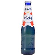 Pivo kronenbourg 1664 blanc 5% 0.33l nepovratna boca (24)