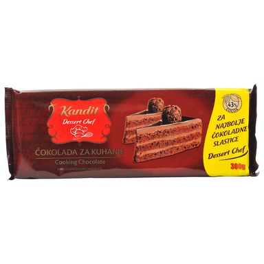 Image for product KANDIT Dessert chef čokolada za jelo i kuhanje 300g