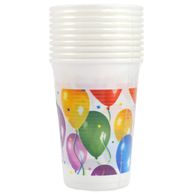 Papirnate čaše balloons 10/1 2dcl