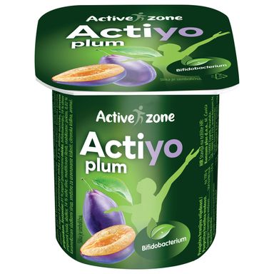 Image for product ACTIVE ZONE Jogurt šljiva 125g