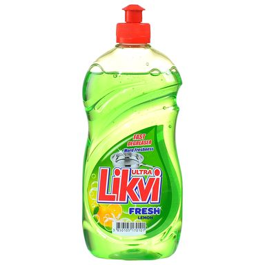 Image for product LIKVI Deterdžent za posuđe ultra fresh 450ml