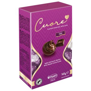 Image for product Praline tamna čokolada cuore 145g