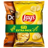 Čips duopack slani 130g + nacho 90g