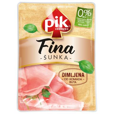 Image for product PIK VRBOVEC Fina šunka, narezana, 150g