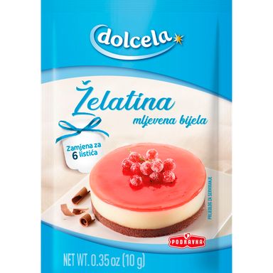 Image for product DOLCELA Mljevena bijela želatina 10g