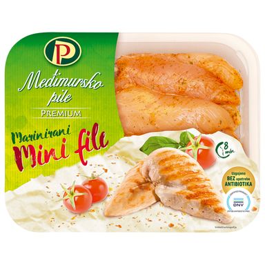 Image for product PERUTNINA Marinirani pileći mini file međimursko pile 400g