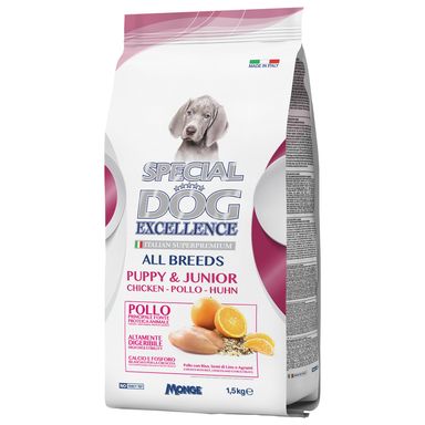 Image for product Hrana za pse, štene i junior, piletina 1.5kg