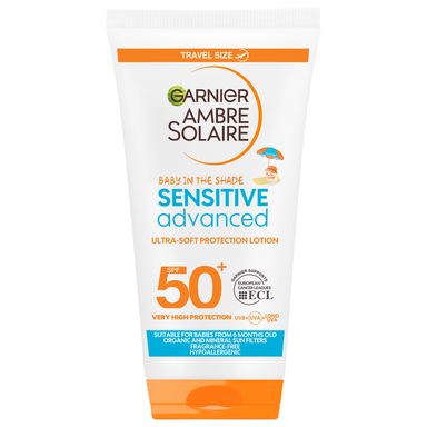 Image for product GARNIER Baby shade krema za sunčanje zaštitni faktor 50+ 50ml