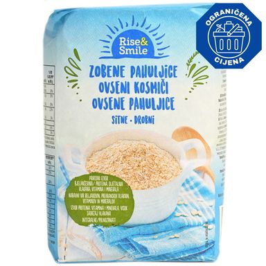 Image for product RISE&SMILE Zobene pahuljice sitne 500g