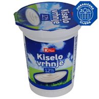 Vrhnje kiselo 180g 12%