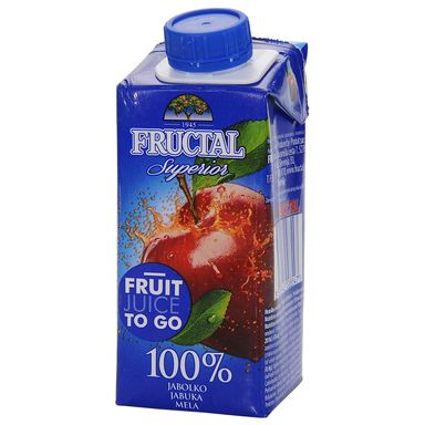 Image for product FRUCTAL Superior sok od jabuke 100%, 200ml