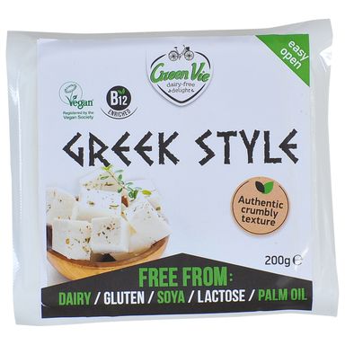 Image for product GREEN VIE Feta greek style na biljnoj bazi 200g