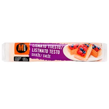 Image for product MINUTE Tijesto svježe lisnato 275g