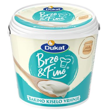 Image for product BRZO&FINO Vrhnje kiselo bakino 850g