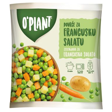 Image for product O`PLANT Smrznuto povrće za francusku salatu 400g