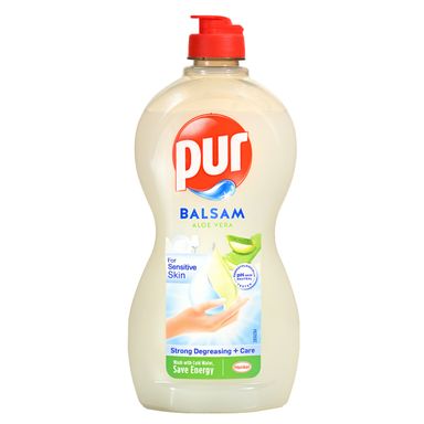 Image for product PUR balsam aloe vera deterdžent za posuđe 450ml