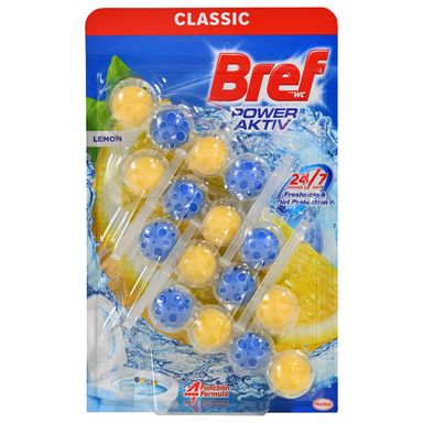 Image for product BREF Power aktiv quattro lemon 4x50g
