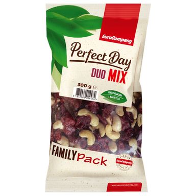 Image for product EUROCOMPANY Duo mix indijski oraščić i brusnica 300g jastuk family pack
