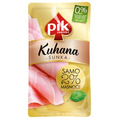 Image for product PIK VRBOVEC Kuhana šunka narezak 125g
