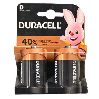 Image for product DURACELL Baterija d k2 improved basic lr20
