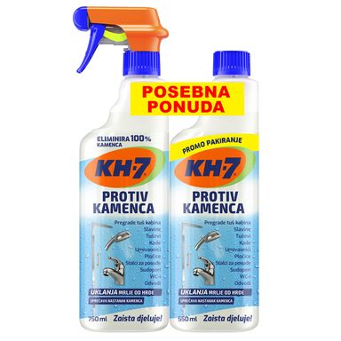 Image for product KH7 Sredstvo za uklanjanje kamenca promo pakiranje 750ml+500ml