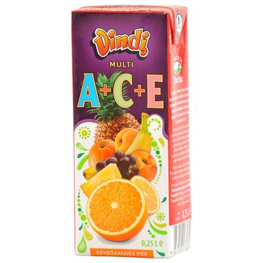 Image for product VINDI Sok multi a+c+e 0.25l