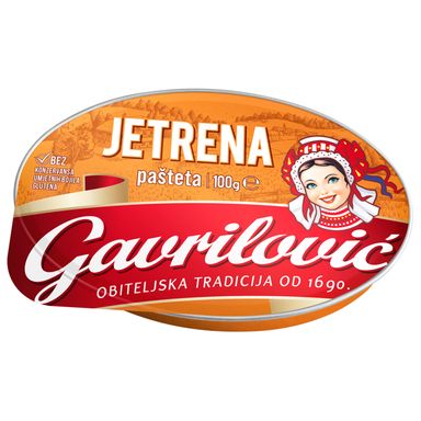 Image for product GAVRILOVIĆ Jetrena pašteta 100g