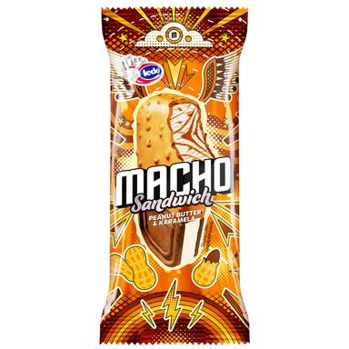 Image for product MACHO Sladoled sendvič kikiriki maslac karamela 129ml
