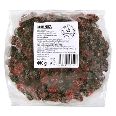 Image for product MARJAN VOĆE Brusnica sušena 400g