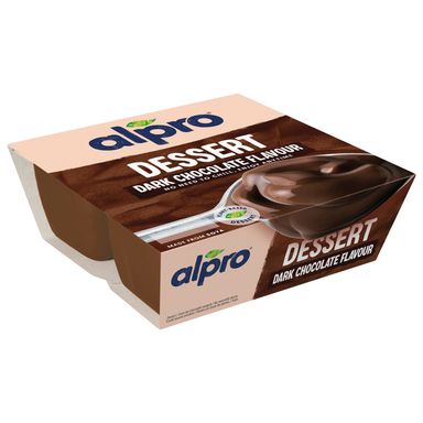 Image for product ALPRO Sojin desert puding tamna čokolada 4x125g