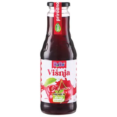 Image for product BOBO Sirup višnja 0.5l