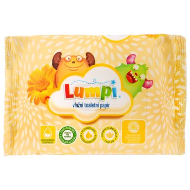 Image for product LUMPI Vlažne dječje maramice 60 komada