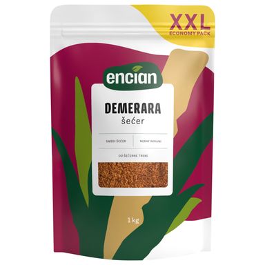 Image for product ENCIAN Smeđi šećer demerara xxl 1kg