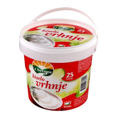 Image for product VINDIJA Kiselo vrhnje 25% m.m. 900g kantica