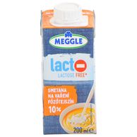 Vrhnje za kuhanje bez laktoze 10% 200ml