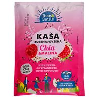 RISE&SMILE Kaša zobena malina chia 65g