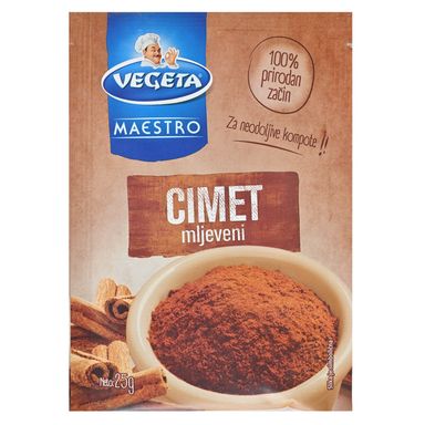 Image for product VEGETA Cimet mljeveni 25g vrećica