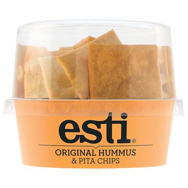 Image for product ESTI Snack hummus & pita chips 130g