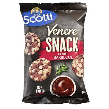 Image for product RISO SCOTTI Snack riža venere bbq bez glutena 50g