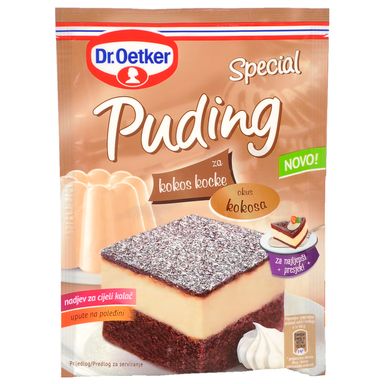 Image for product DR.OETKER Puding specijal za kokos kocke 80g