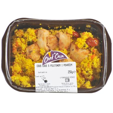 Image for product EUROCHEF Kus kus s piletinom i povrćem 250g