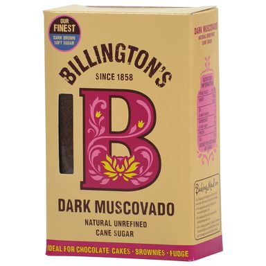 Image for product BILLINGTON Dark muscovado smeđi šećer 500g