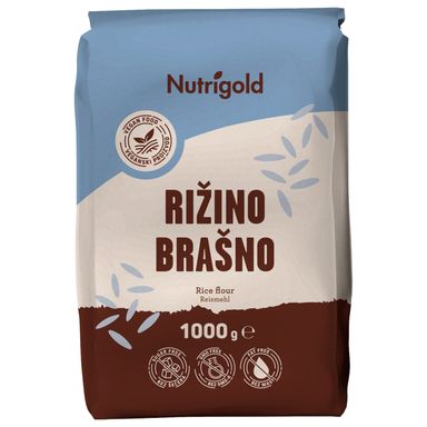 Image for product NUTRIGOLD Rižino brašno 1kg