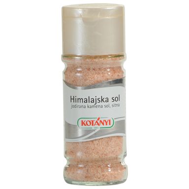 Image for product KOTÁNYI Himalajska sol, staklena bočica 120g
