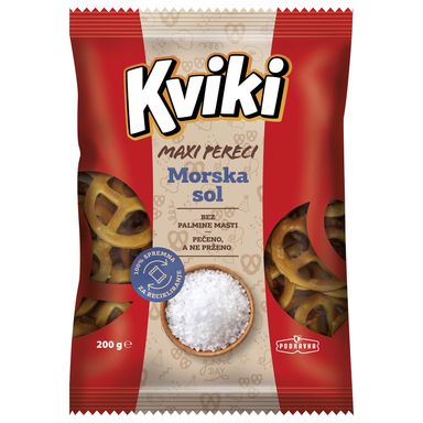 Image for product KVIKI maxi pereci slani 200g podravka