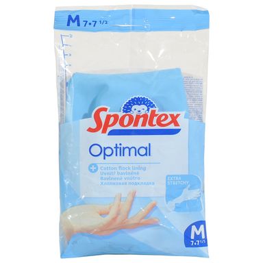 Image for product Gumene rukavice optimal m 1 par