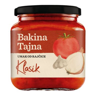 Image for product BAKINA TAJNA Umak od rajčice klasik vegetarijanski 300g
