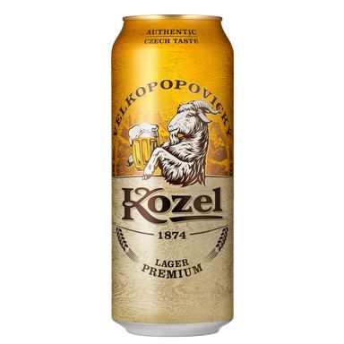 Image for product KOZEL Premium svijetlo lager pivo 4.6% 0.5l limenka