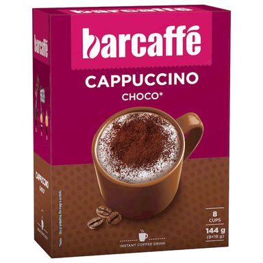 Image for product BARCAFFE Cappuccino čokolada 144g